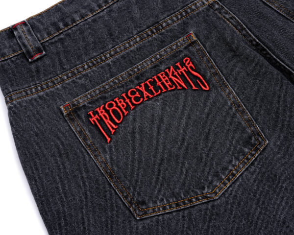 BERMUDA JEANS TROPICALIENTS “FIRST ONE” PRETO