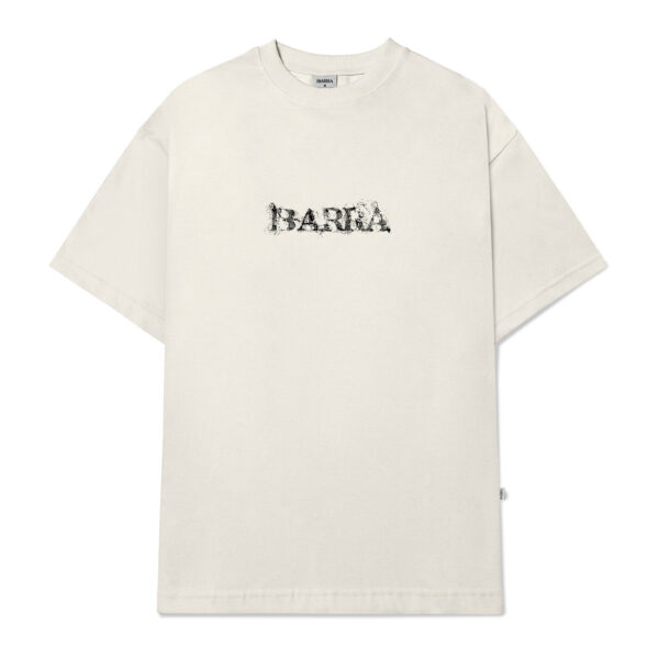 CAMISETA BARRA "LOGO REMIX OFF WHITE"