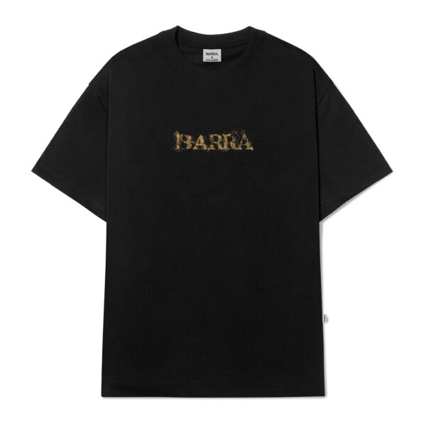 CAMISETA BARRA "LOGO REMIX PRETA"