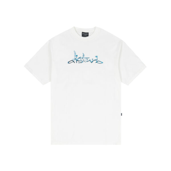 CAMISETA DISTURB LIQUID CHROME TEE IN OFF WHITE
